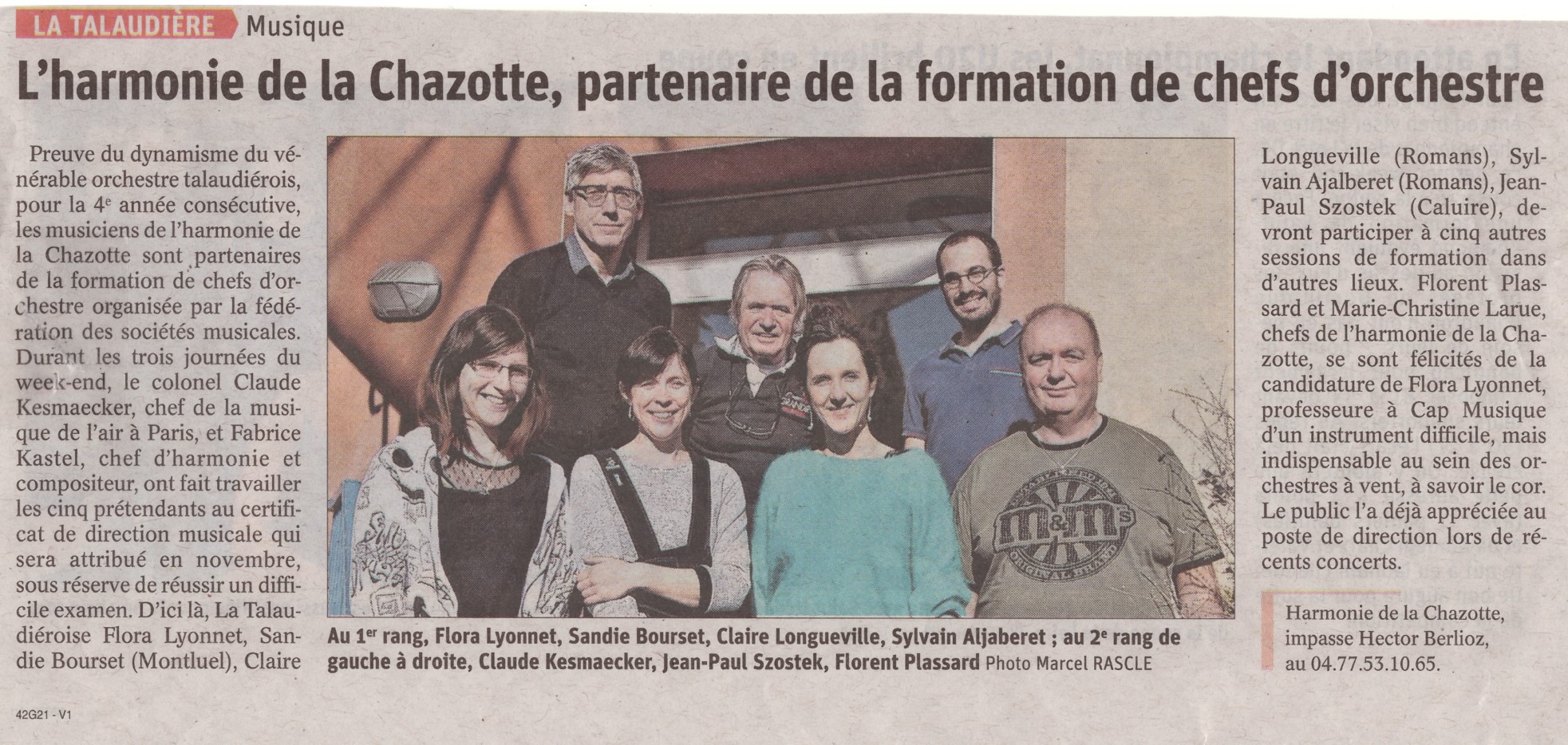 Les stagiaires et le formateur