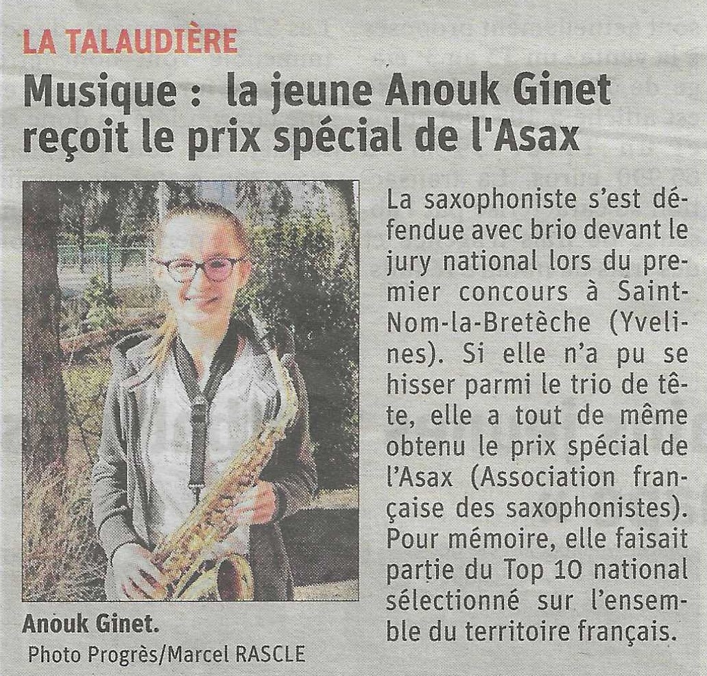 Nos jeunes musiciens &agrave; l\'honneur